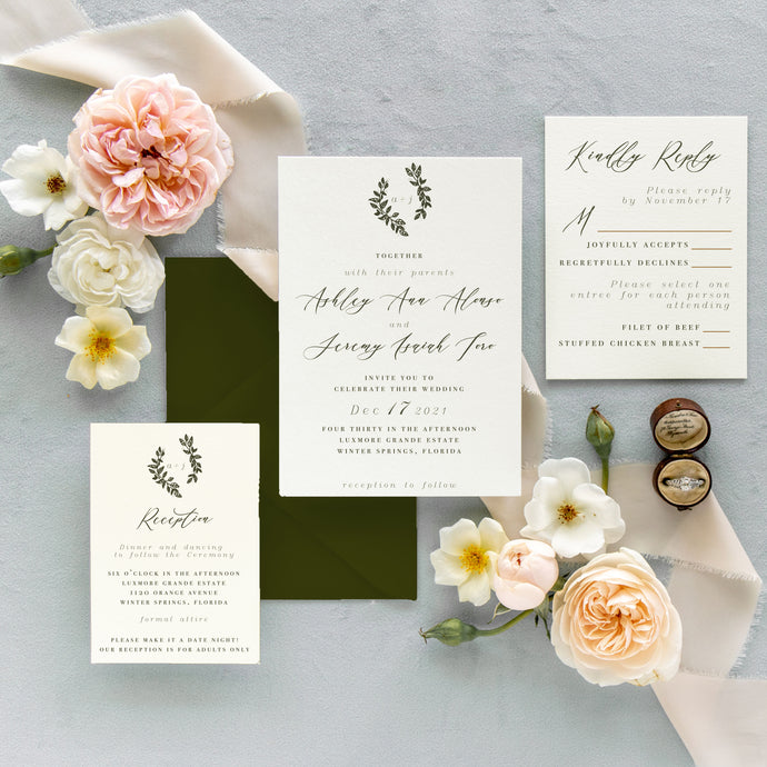 What Information Goes on a Wedding Invitation