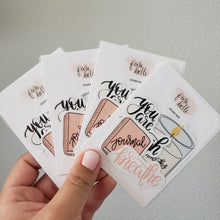 Load image into Gallery viewer, Self  care blush stickers by fioribelle