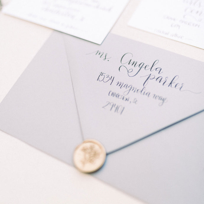 Top 3 Questions to Ask When Hiring a Wedding Calligrapher