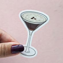 Load image into Gallery viewer, espresso martini cocktail vinyl sticker