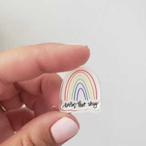 rainbow pride born this way pin by fioribelle