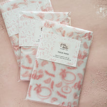 Load image into Gallery viewer, blush pink cheers eco friendly tissue paper pack of 6