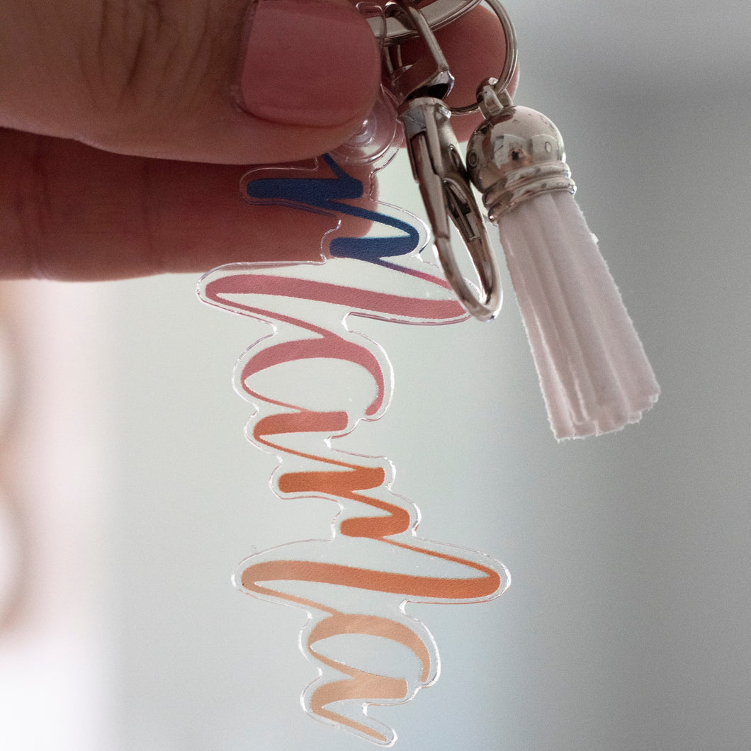 mama acrylic keychain by fioribelle