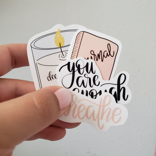 Self-Care sticker pack by fioribelle